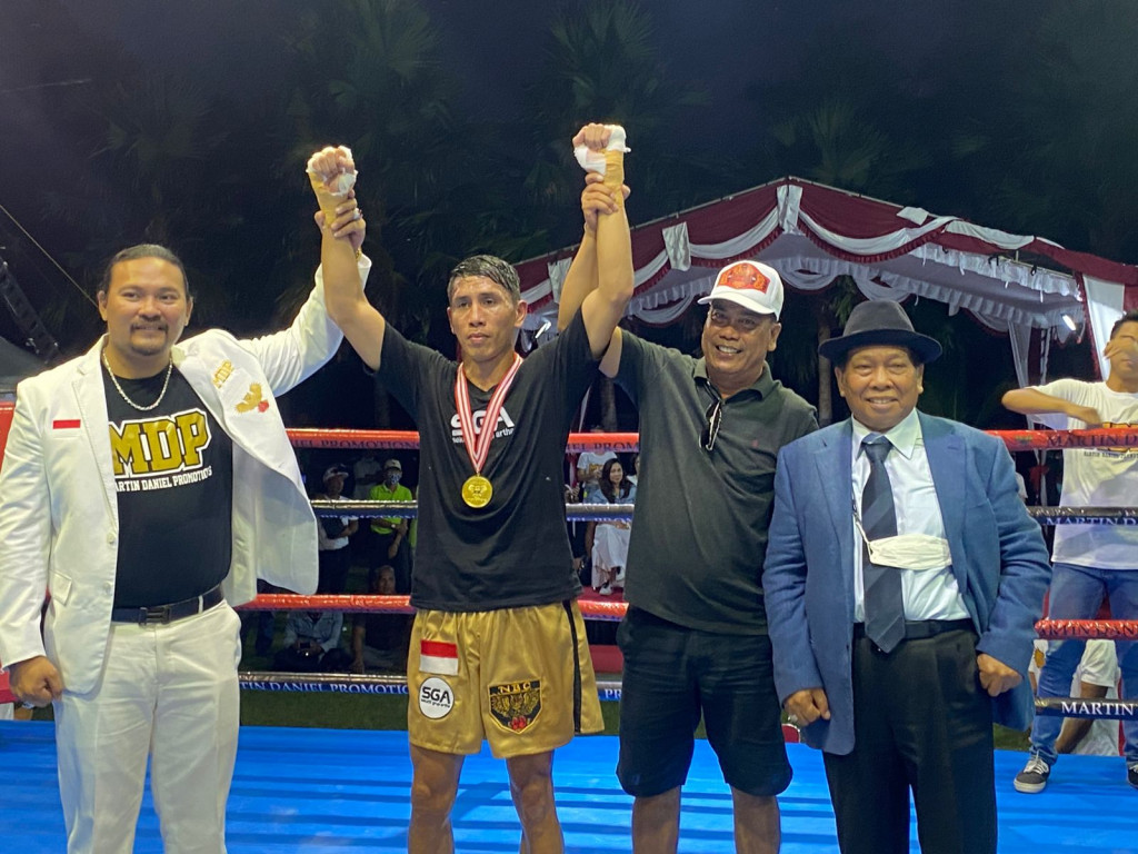 Pergelaran Tinju International Bali Big Fight XIX Sukses Tandingkan 5 Partai Bergengsi